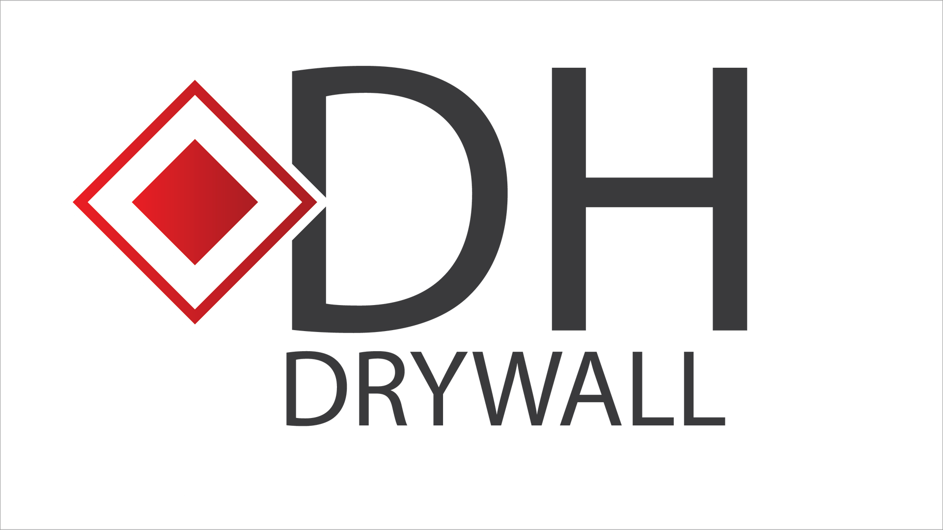DH Drywall logo