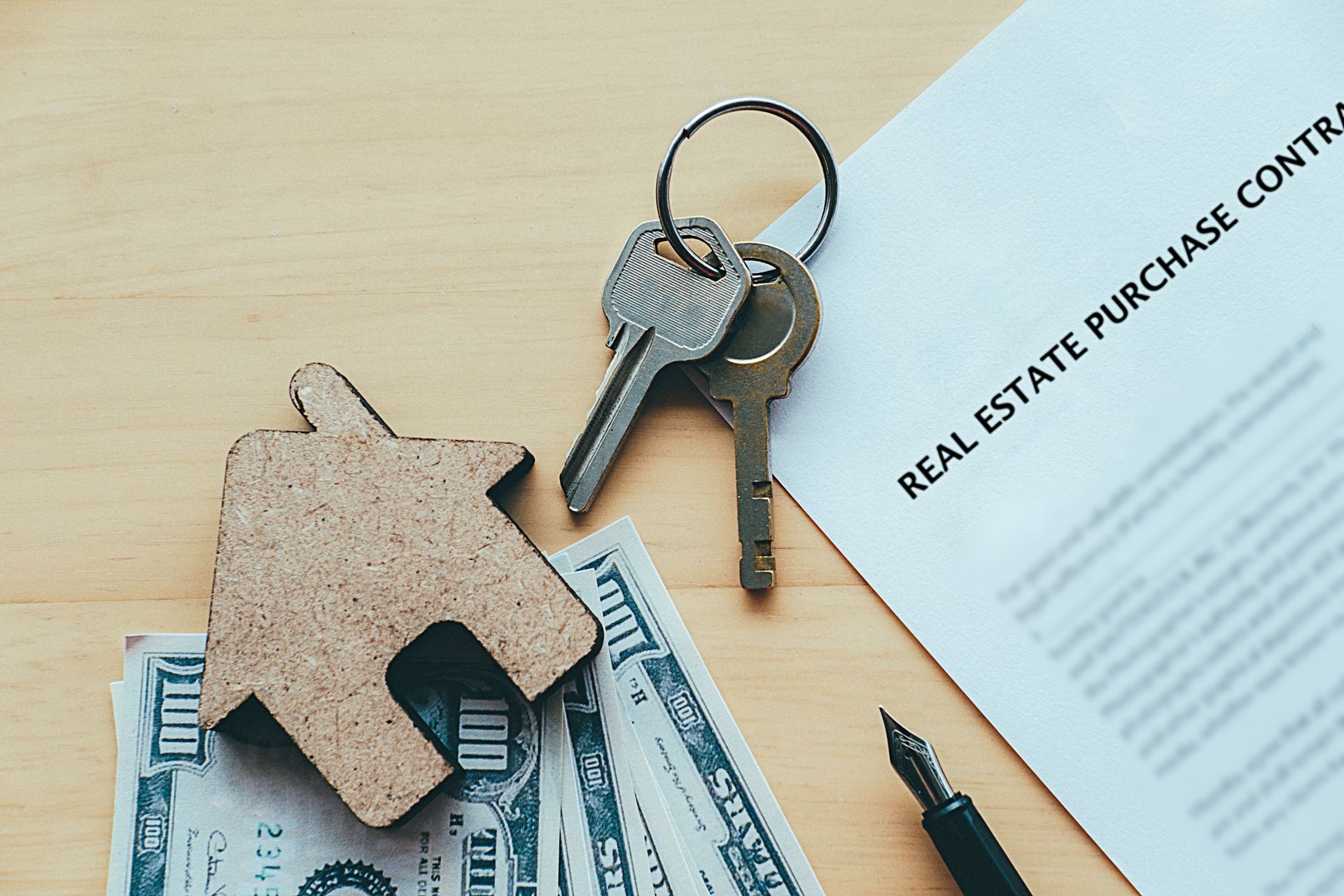 Keys and legal housing document