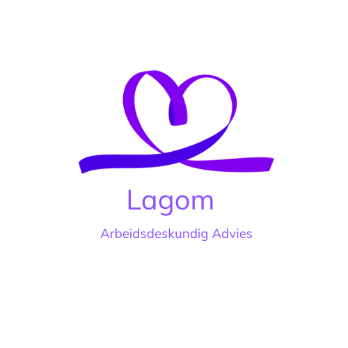 Purple ribbon heart logo, 