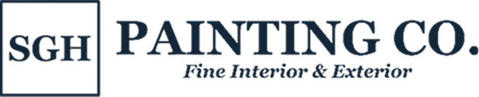 A logo for SGH Painting
