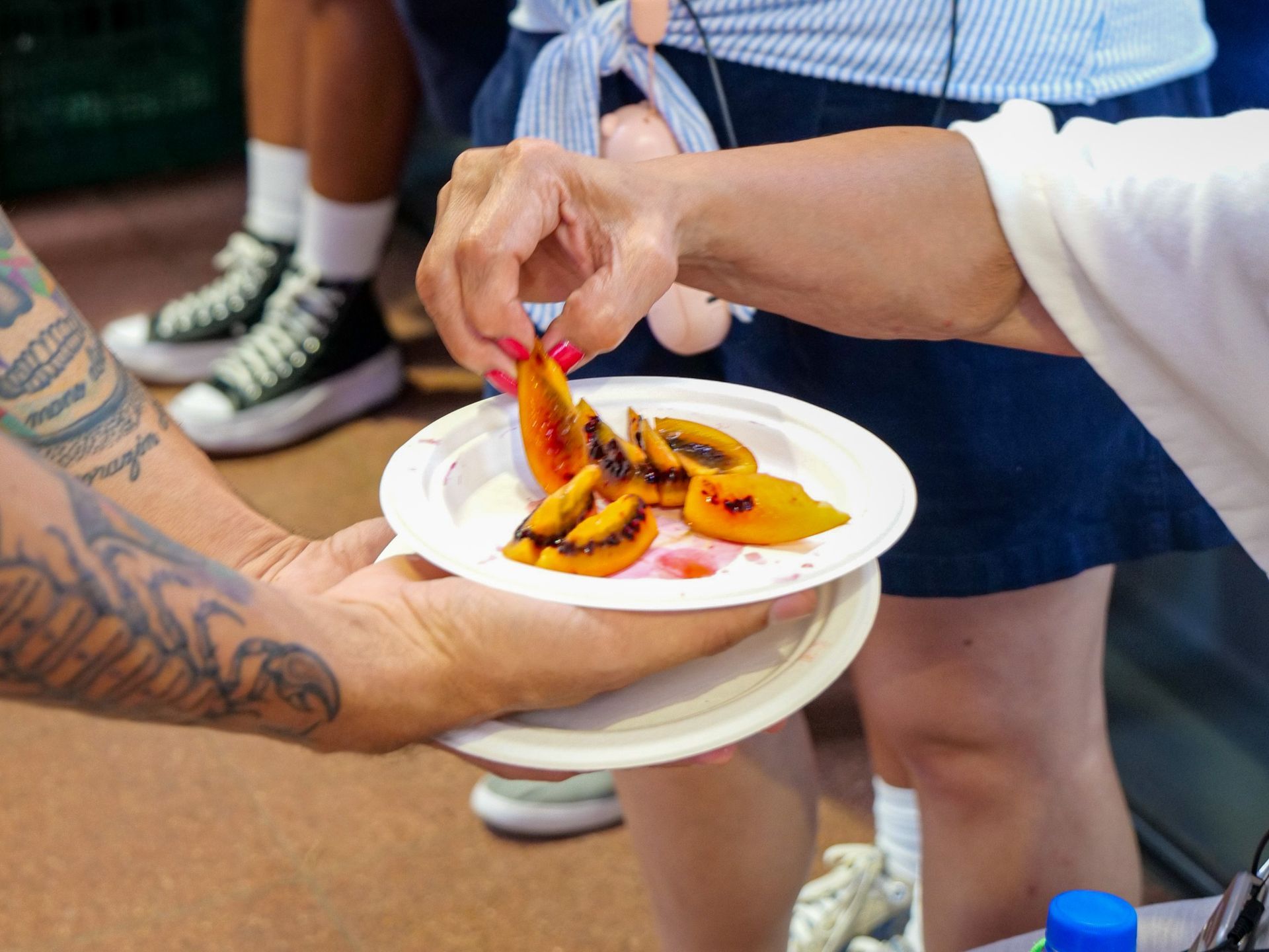 Tropical fruit tasting during Markets Adventure