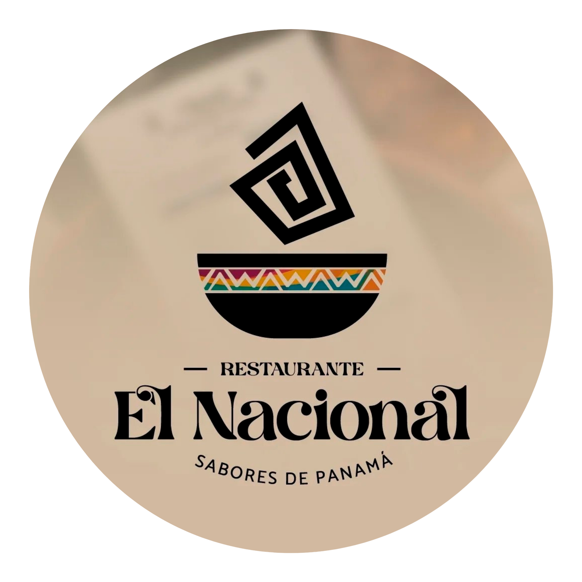 El Nacional Panamanian plantain chips brand logo and packaging.