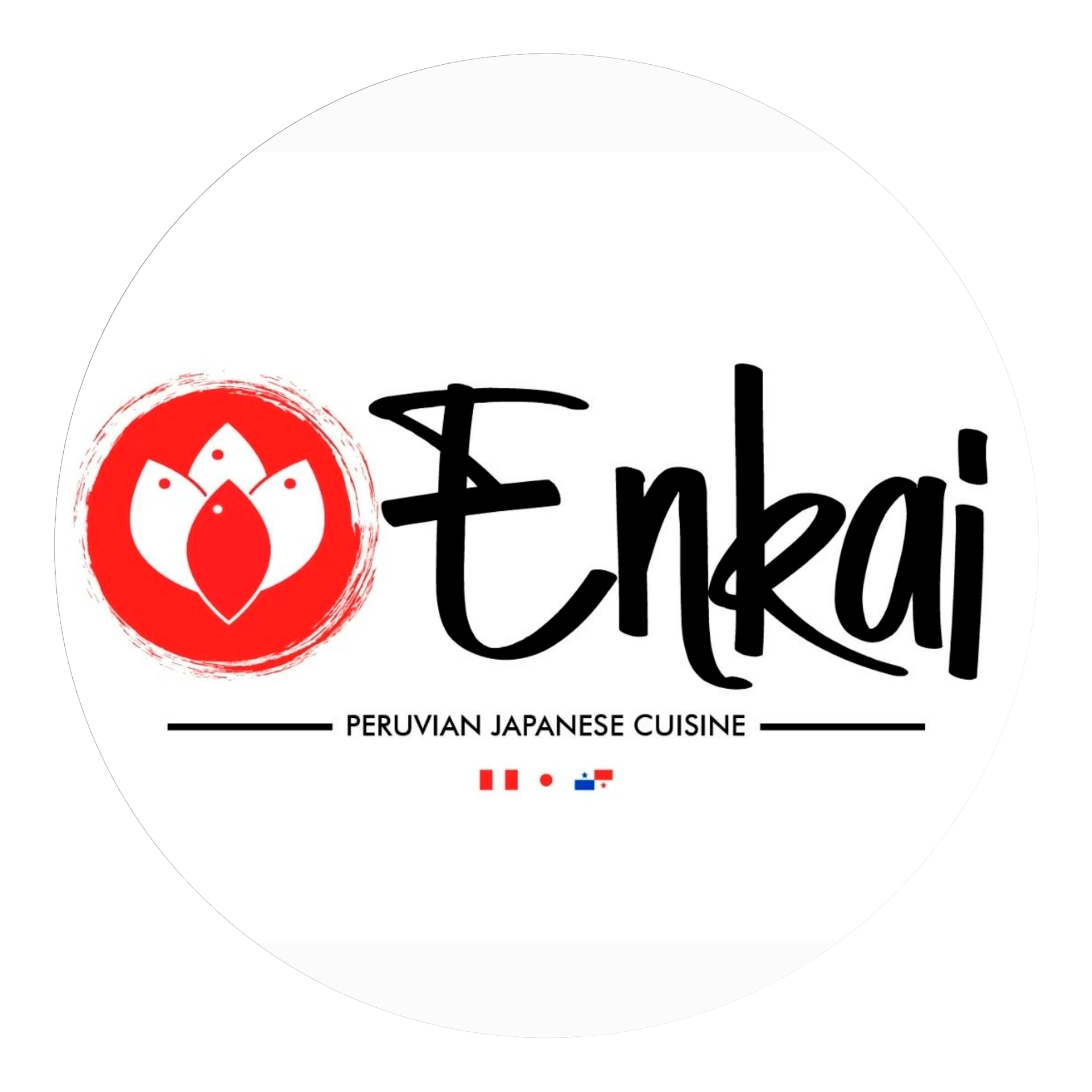 Enkai Peruvian Japanese Cuisine restaurant logo.