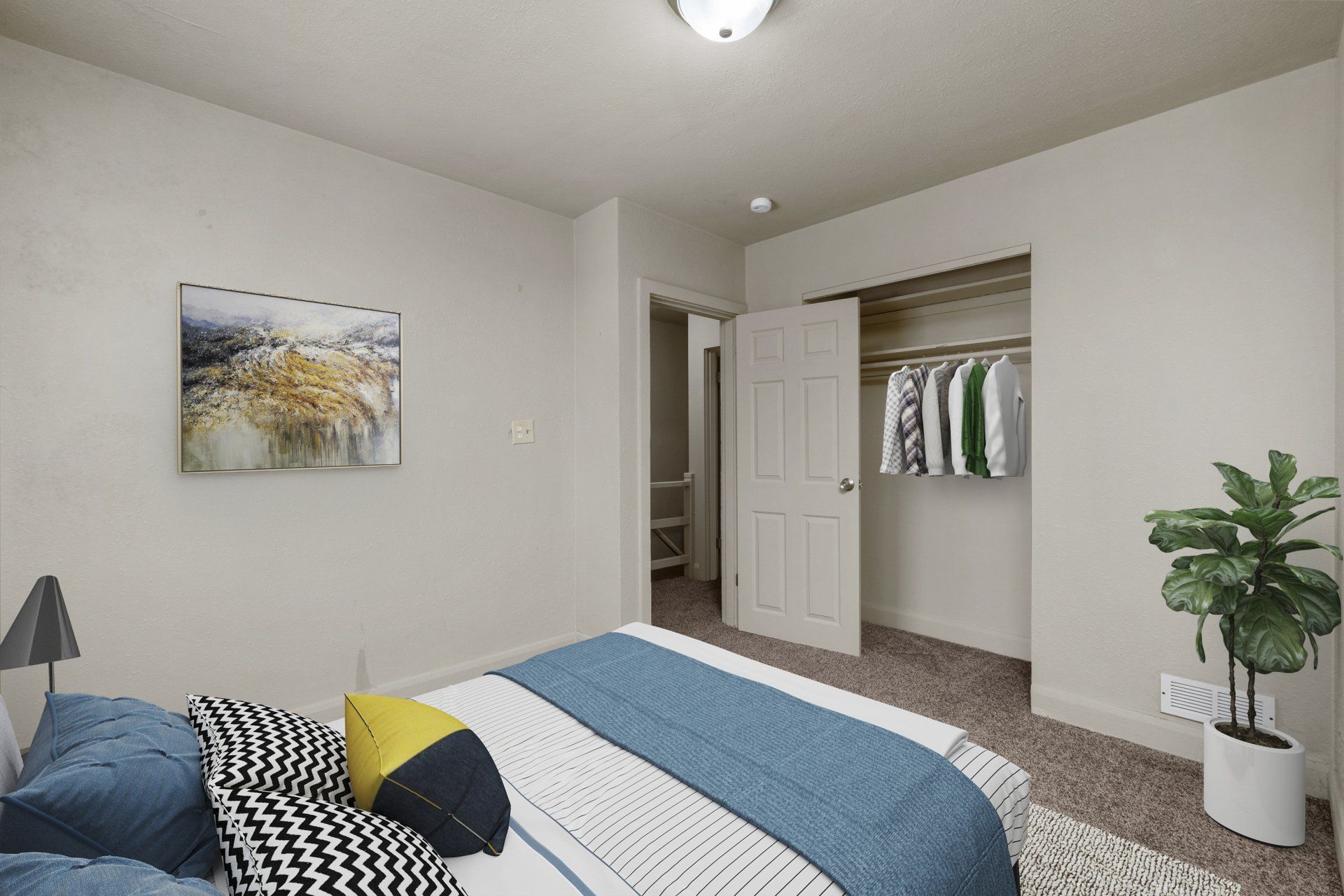 2 bedroom townhome amber terrace bedroom