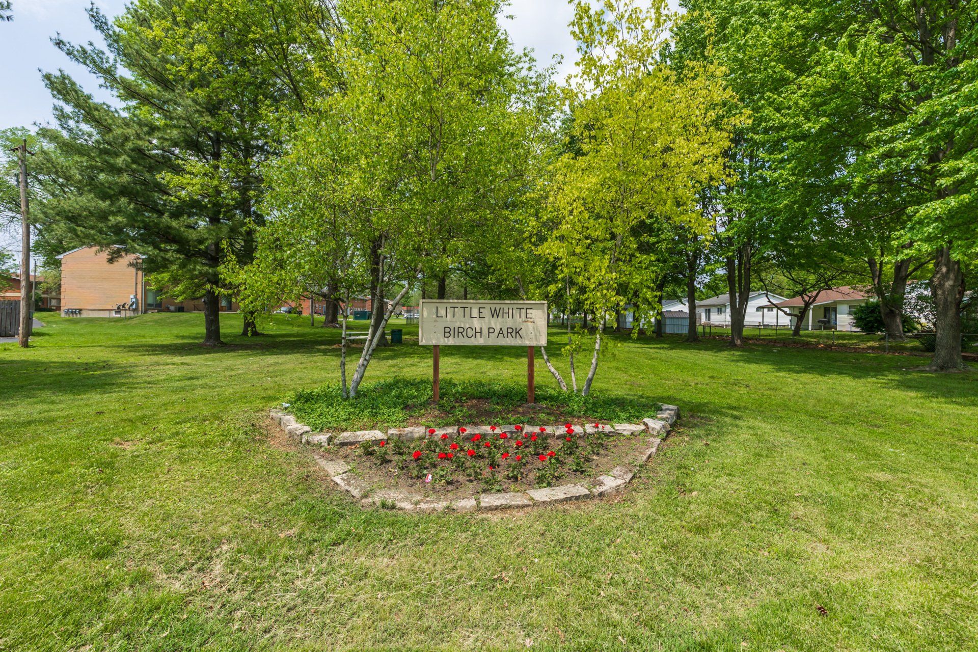 Little White Birch park sign