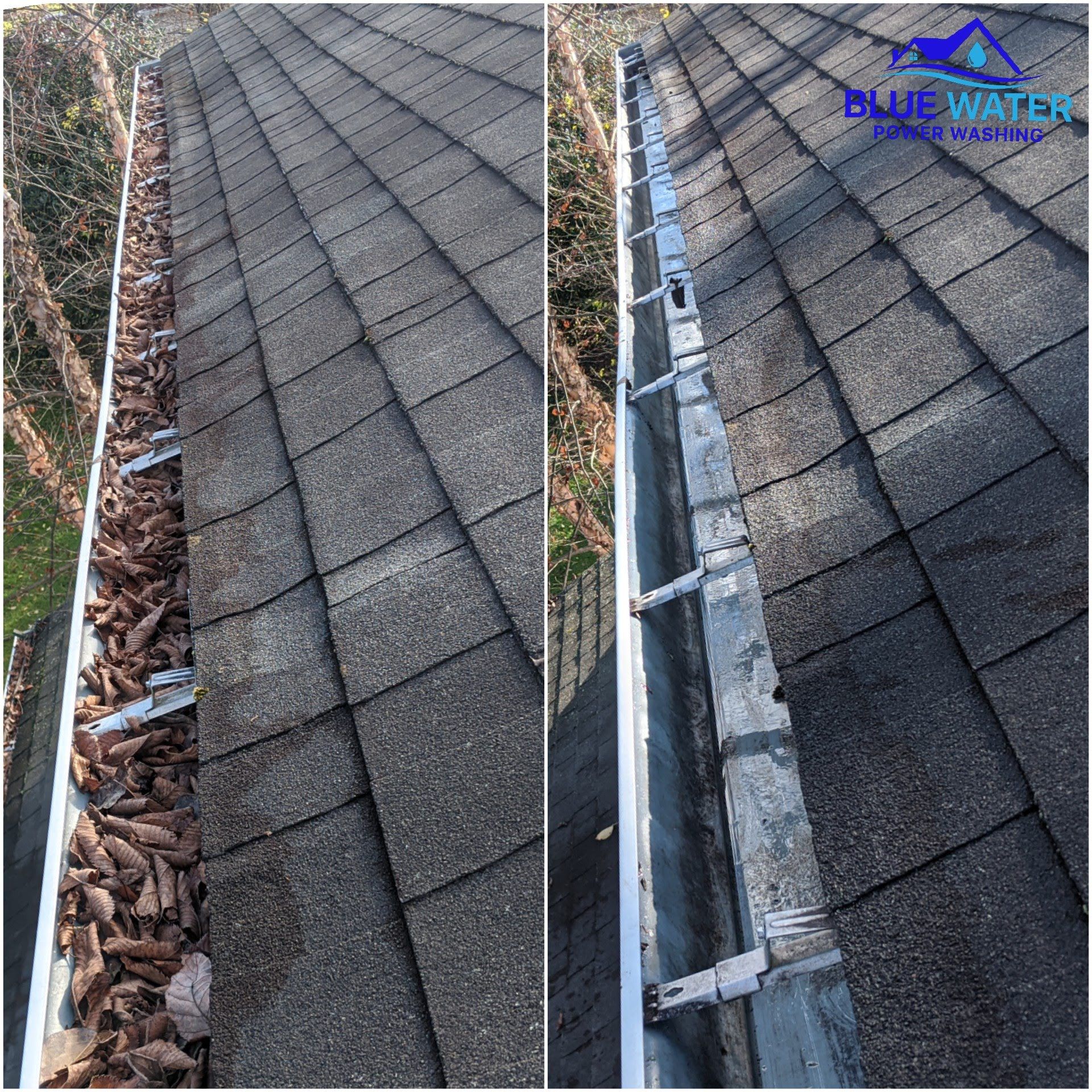 Gutter Cleaning — East Norriton, PA — Blue Water Power Washing