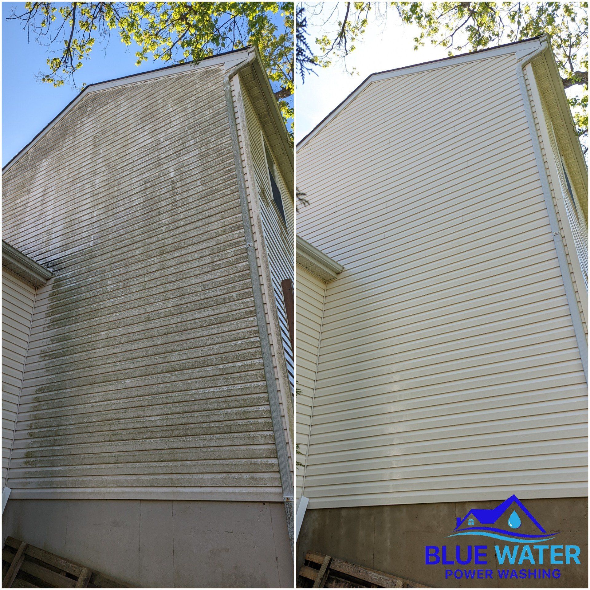 Vinyl/Stucco Cleaning — Norriton, PA — Blue Water Power Washing