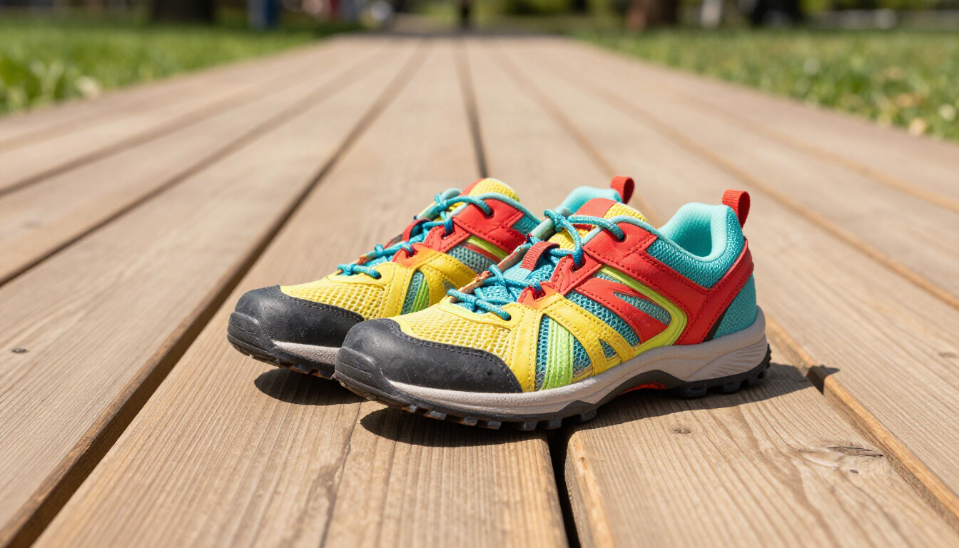 Supportive summer shoes