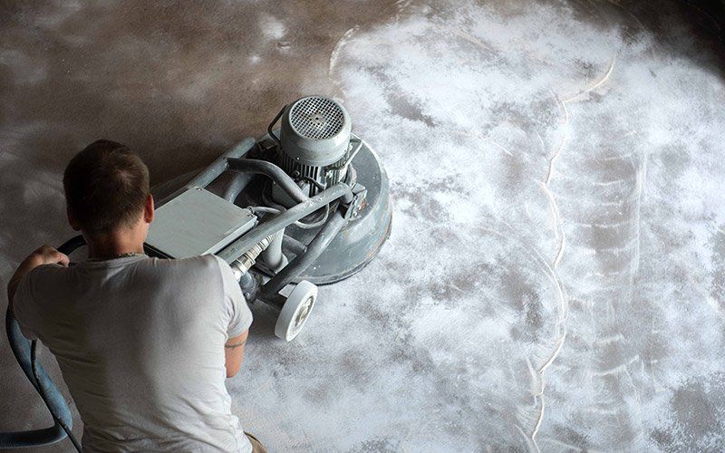Grinding Concrete Floor