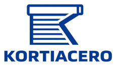 Logo de KORTIACERO, cortinas metálicas en Cancún y Riviera Maya