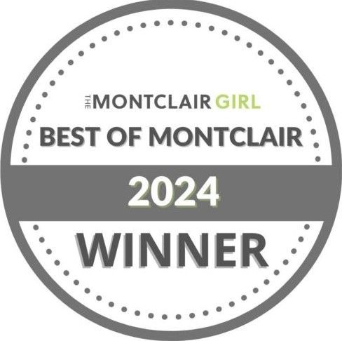 Montclair Girl Best of Montclair 2024 Winner badge in gray, white, and green