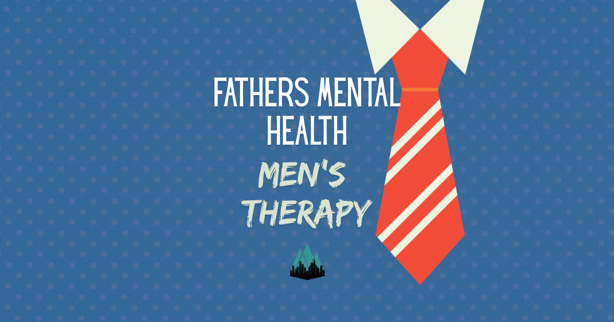 Blue background with text