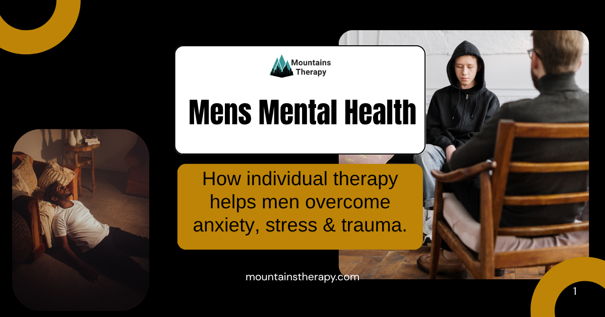 Why men got to counseling