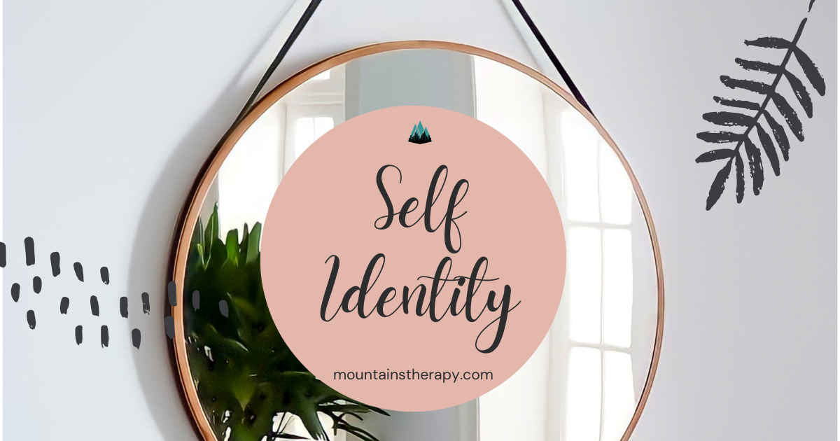 Mirror with self-identity.