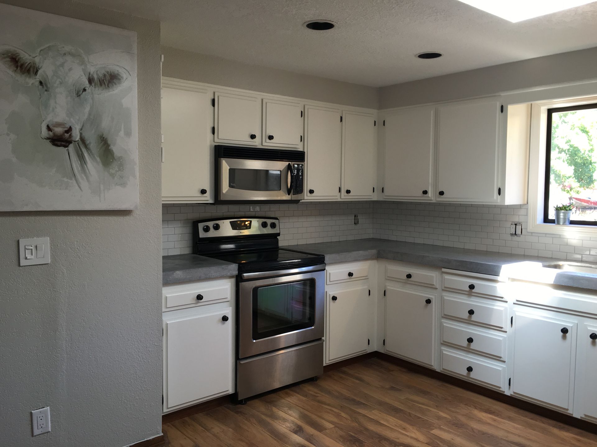 Microcement seamless floor installation — Oregon's only certified installer