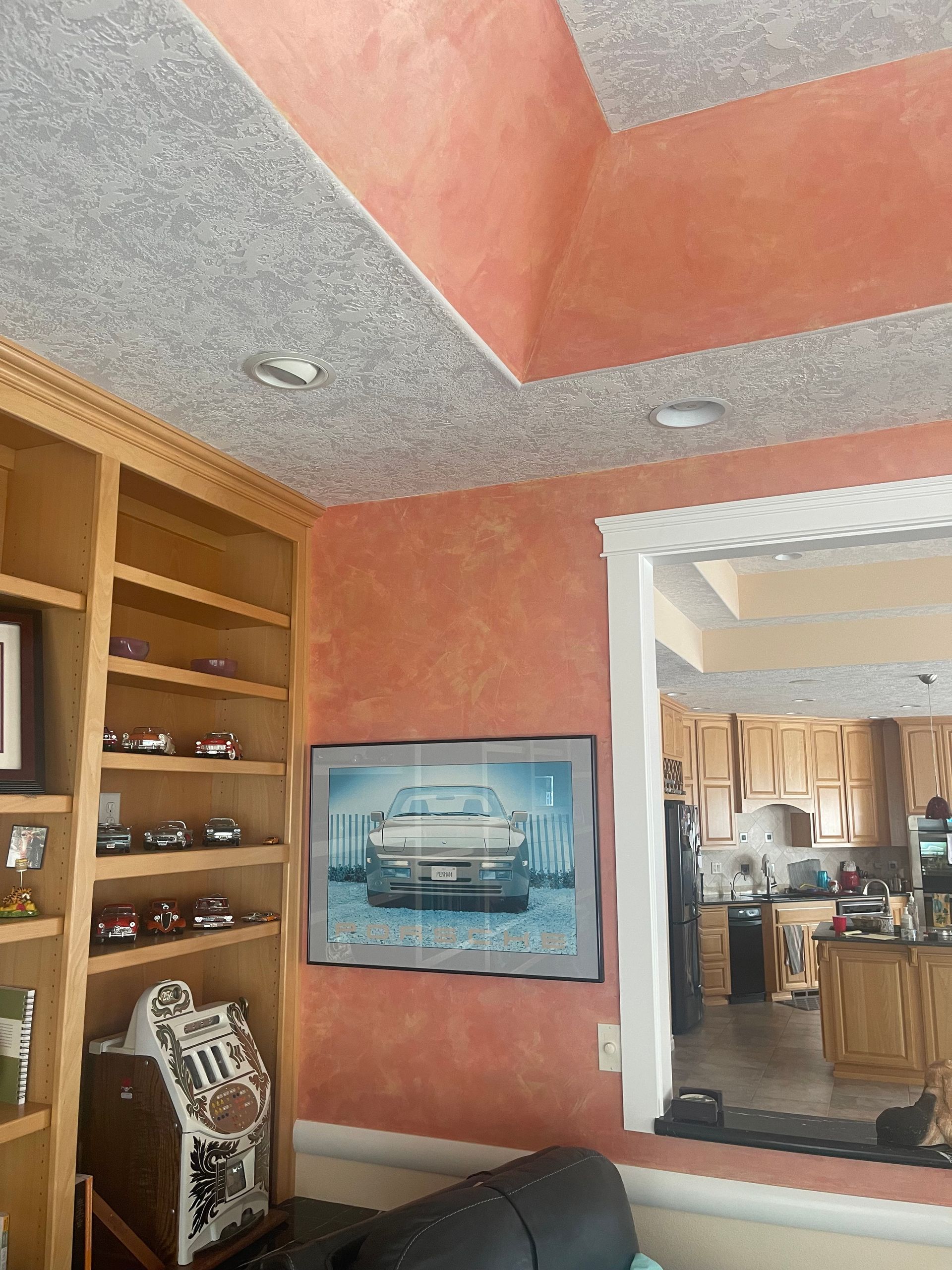 Venetian plaster finish