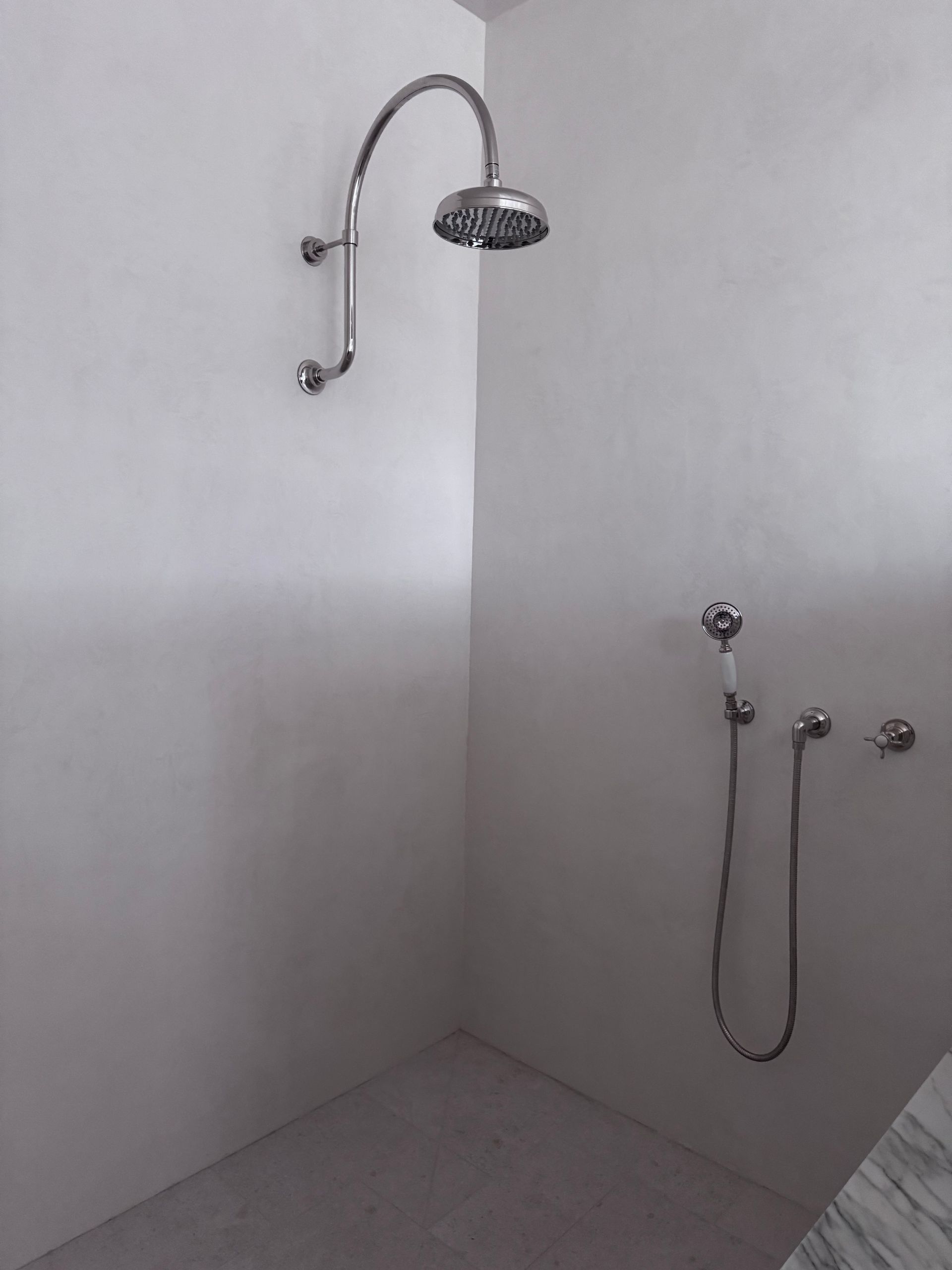 Tadelakt wet room