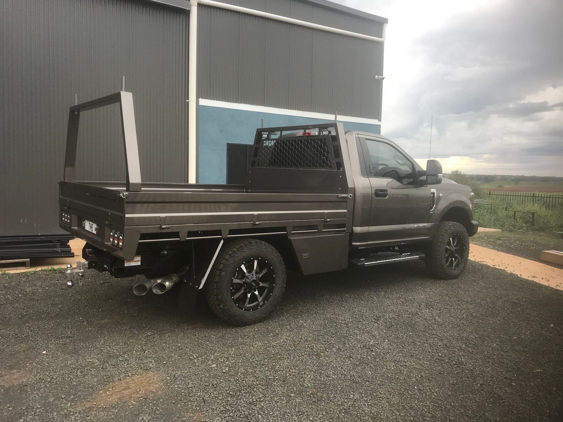 Grey work ute — Welders in Dubbo