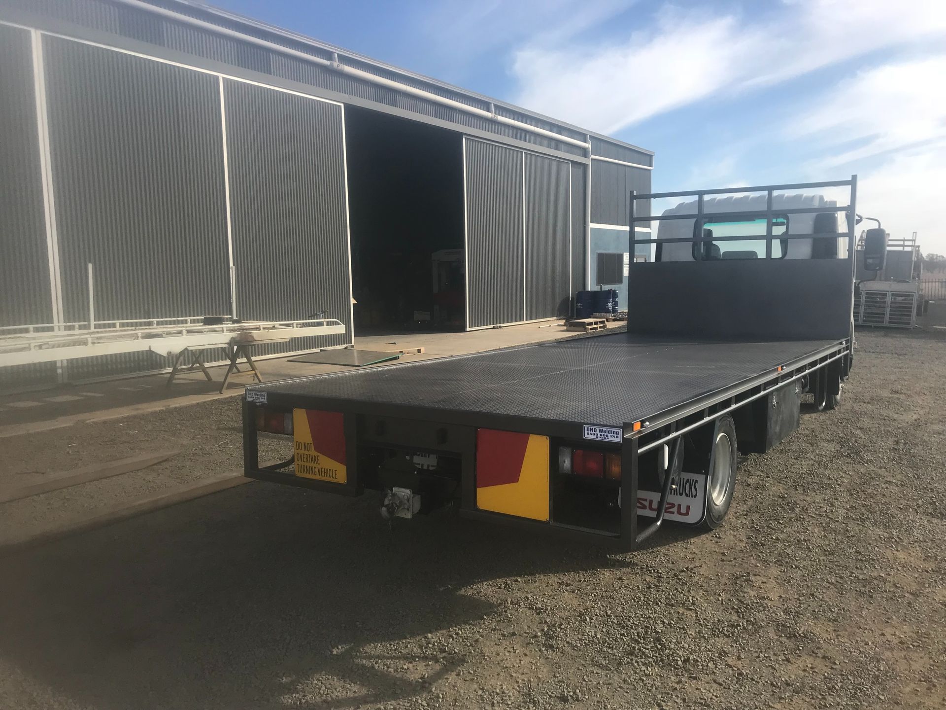 Tray Body Truck Parked in Dubbo