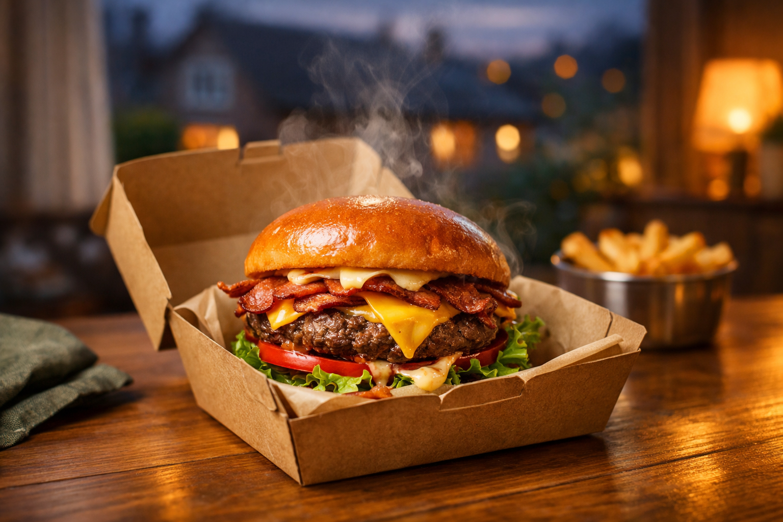 Cheeseburger gastronomique by Burger Choice Uccle avec livraison Uber Eats