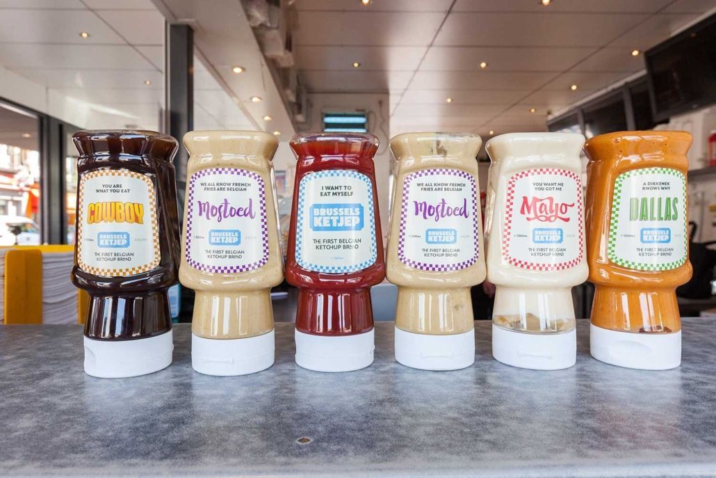 Chez clémentine - friterie - uccle - bruxelles - sauce ket jep brussels 
