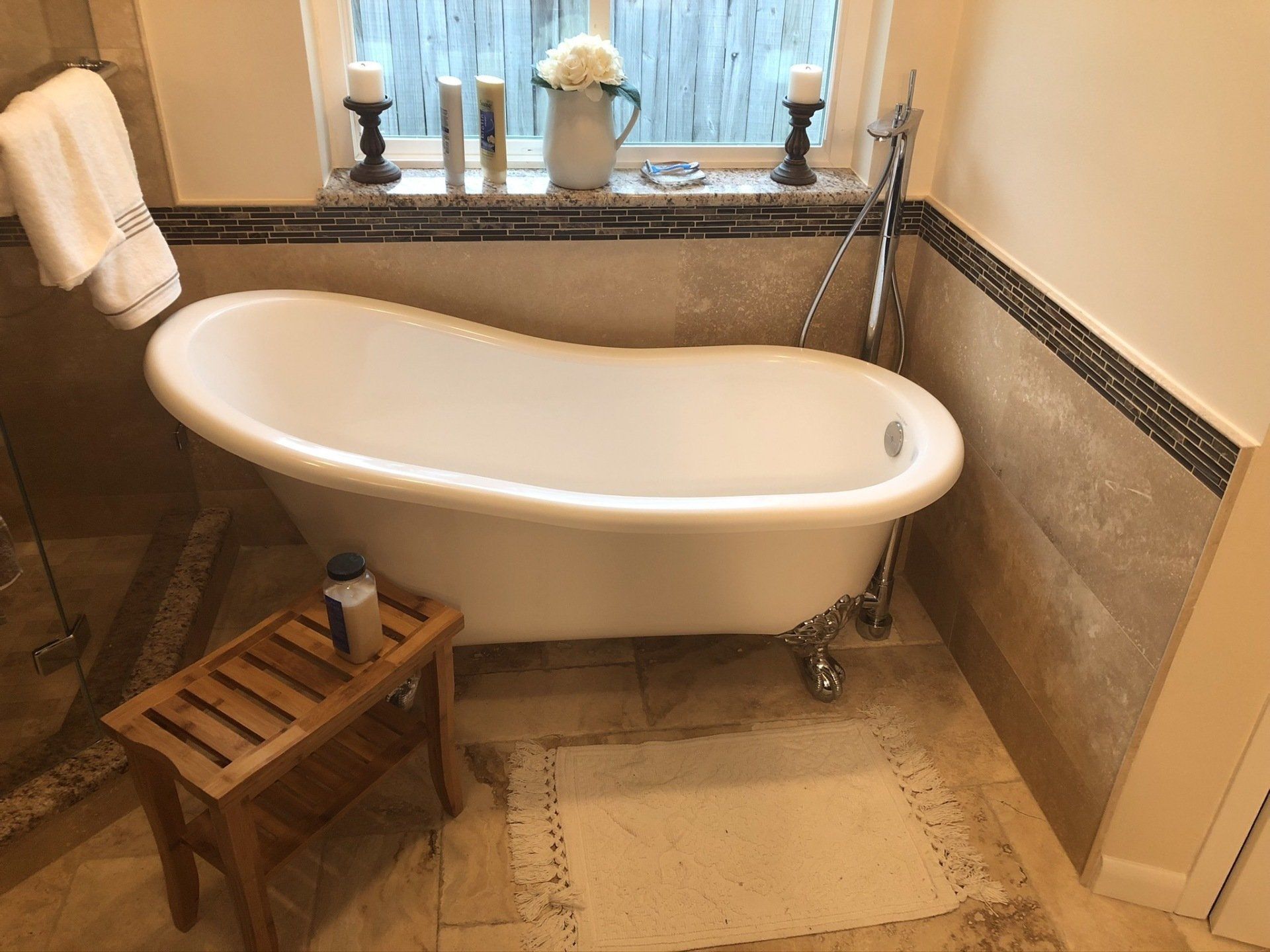 Aesthetic Bathtub — Bellaire, TX — All American Tile & Remodeling Roofing & Renovation