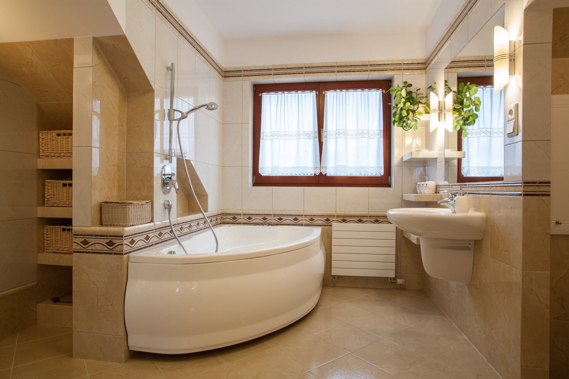 Newly Renovated Bathroom — Katy, TX — All-American Tile and Remodeling Newly Renovated Bathroom — Katy, TX — All-American Tile and Remodeling