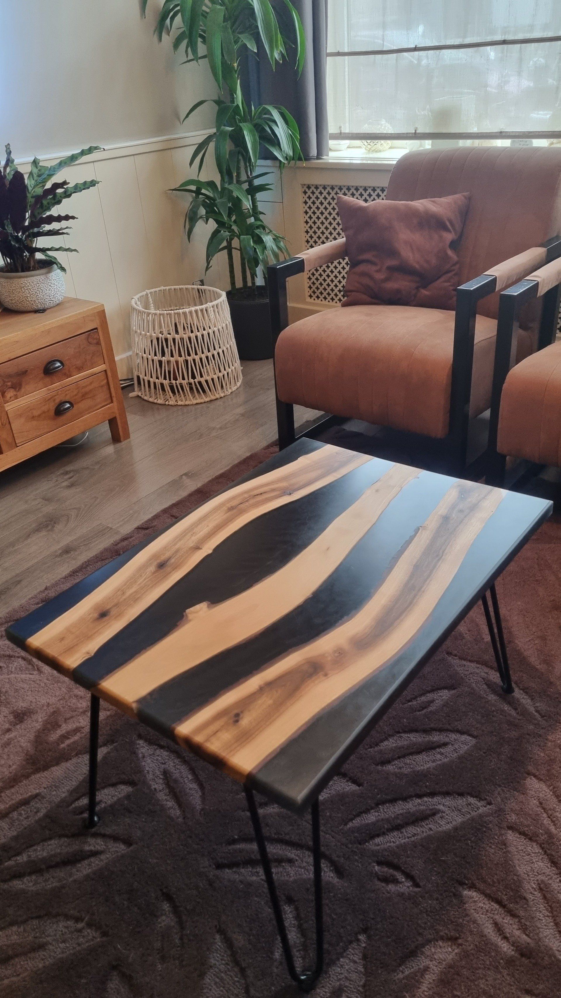 Houten tafelblad drogen