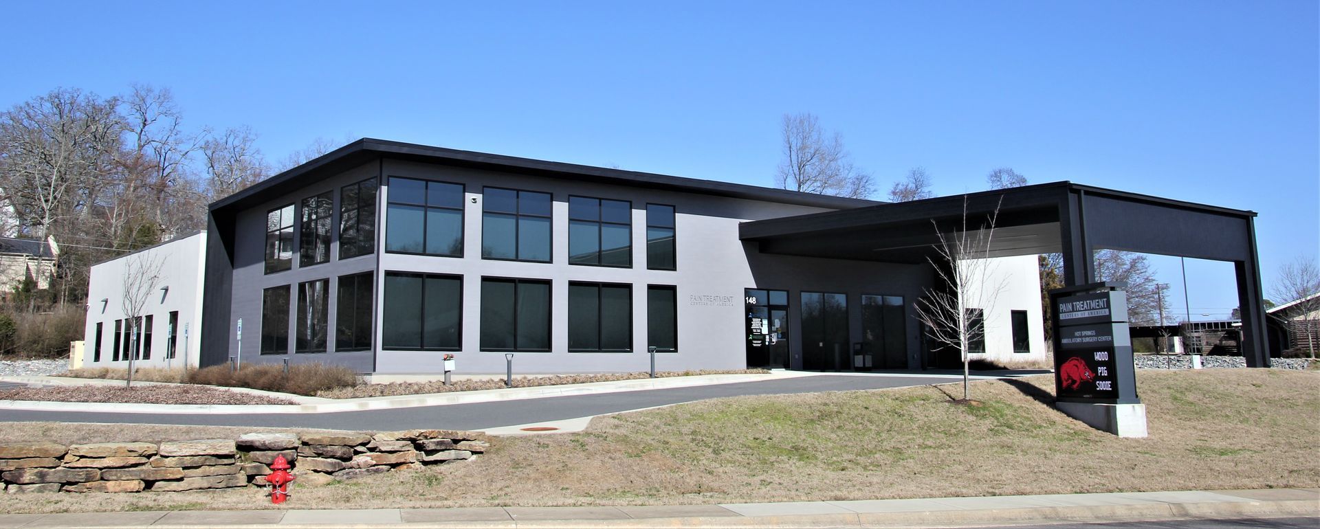 Hot Springs Front of Office | PTCOA