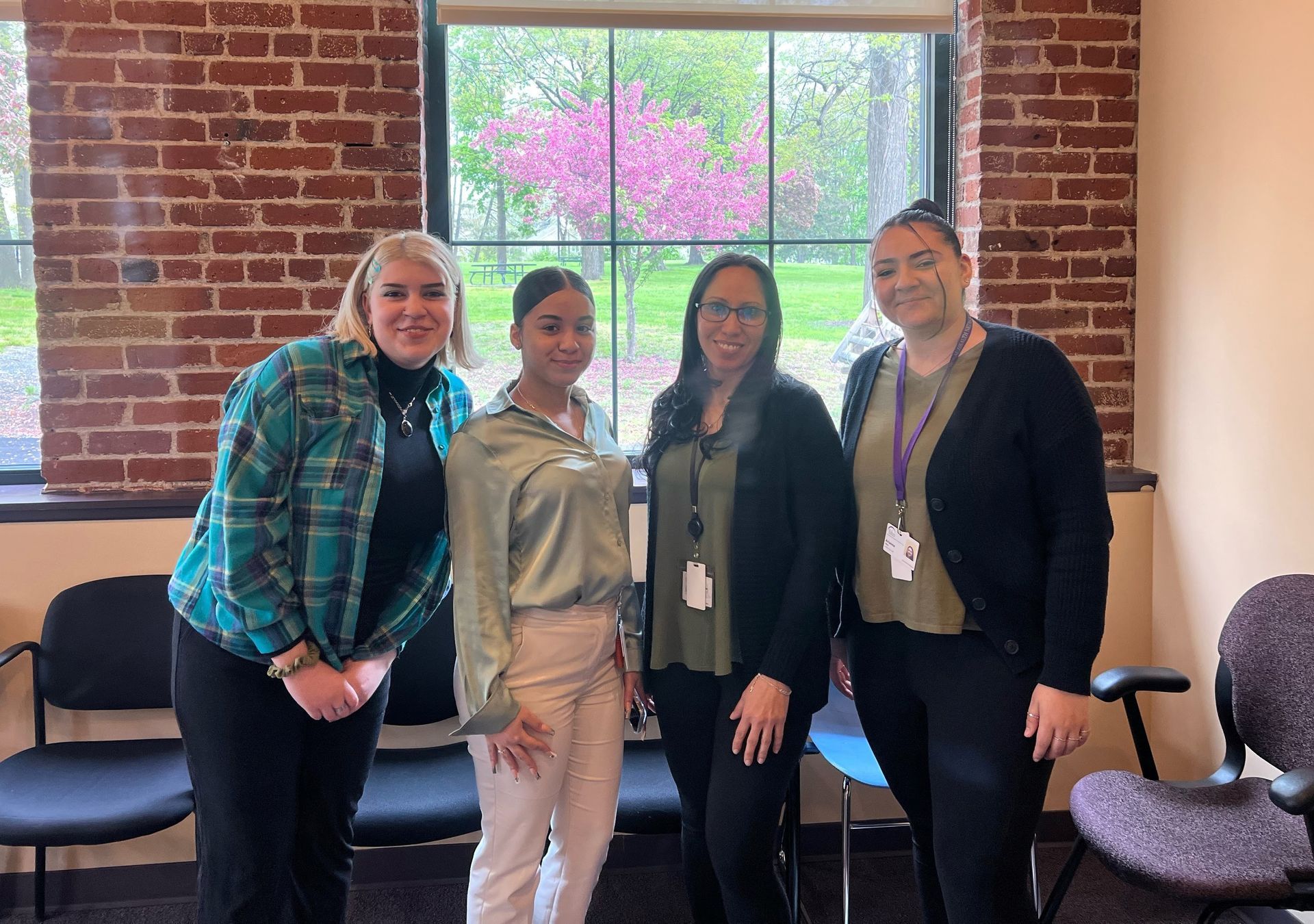 BHN staff wearing green for mental health awareness month