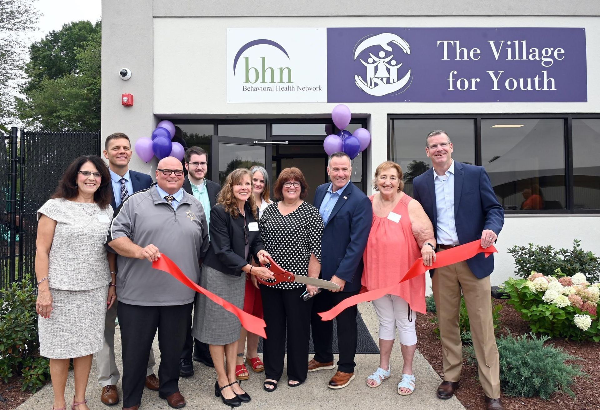 BHN Village for Youth Ribbon Cutting.
