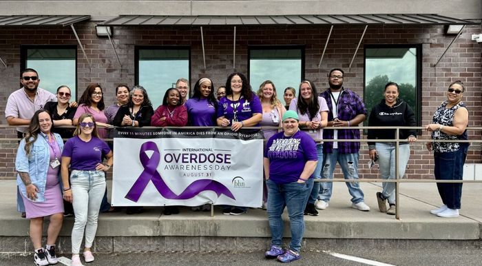 BHN staff celebrates overdose awareness day