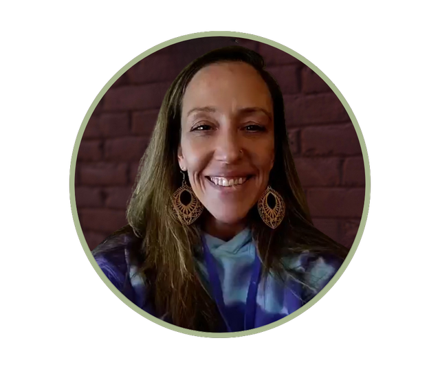 Jenn Sweeney, Lead Intake Coordinator, Central Intake, framed in a circular portrait against a brick wall.