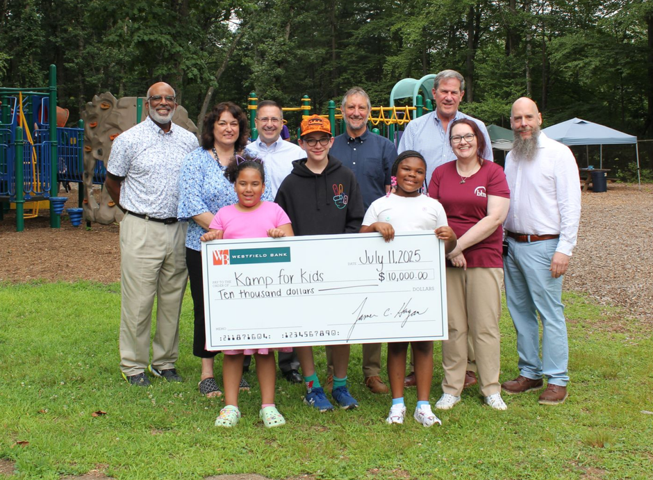 Grateful for support from our friends at Westfield Bank.