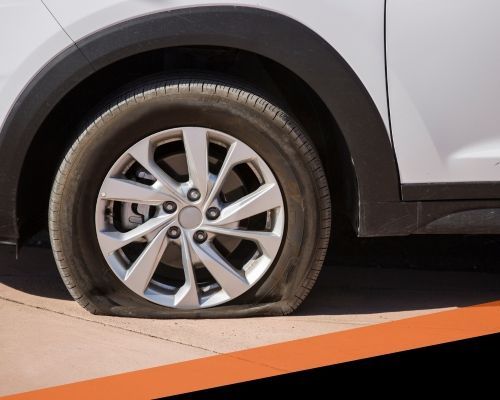 flat tire