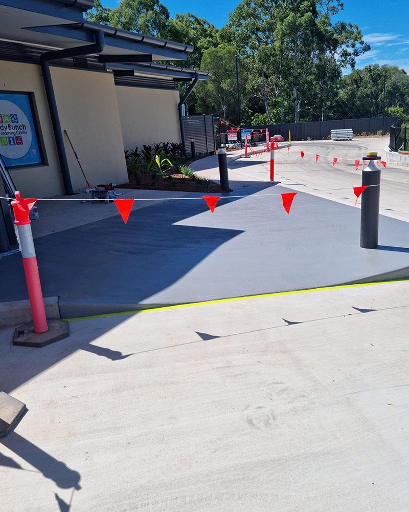 Side walk painted grey — Painters in Fraser Coast, QLD