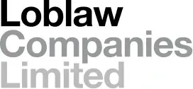 The logo for loblaw companies limited is black and white.