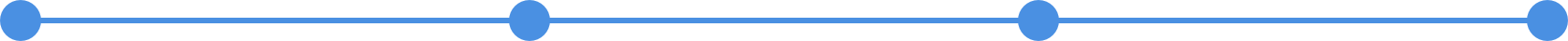 A row of blue lines on a white background.