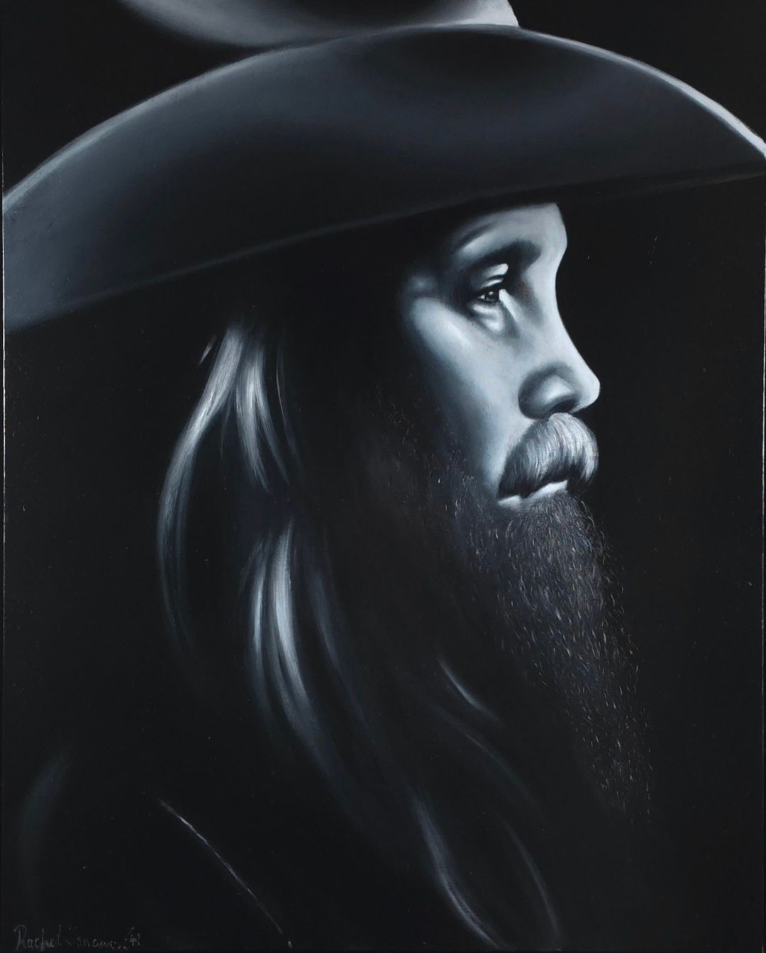 Profielportret van een Chris Stapleton