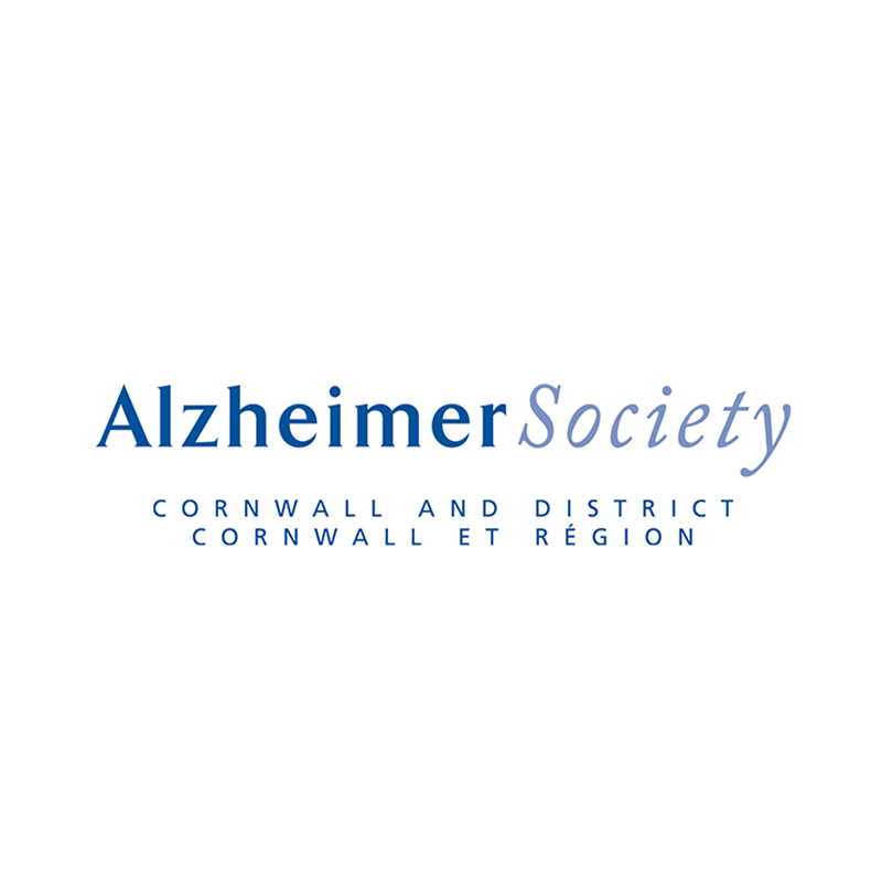 Le logo de la société Alzheimer de Cornouailles et du district de Cornouailles et de la région