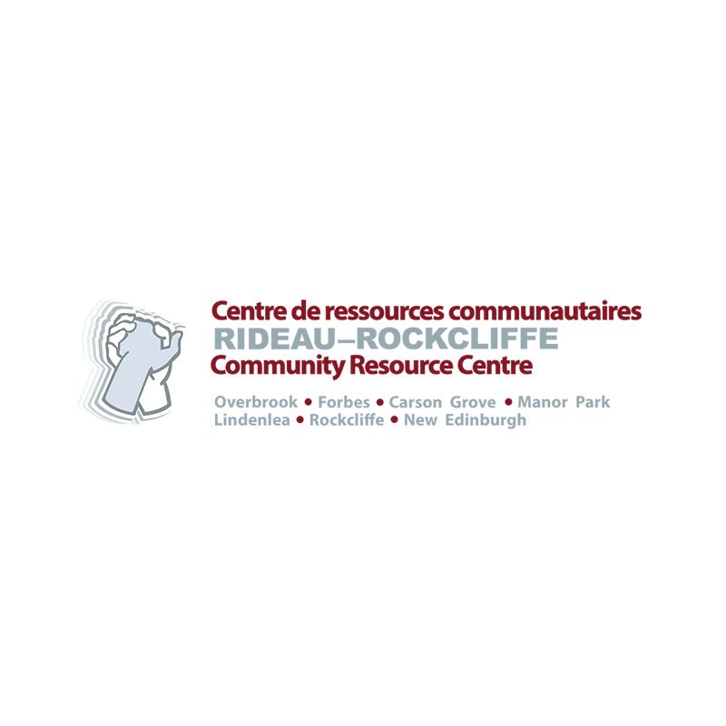 Le logo du centre de ressources communautaires Rideau-Rockcliffe.