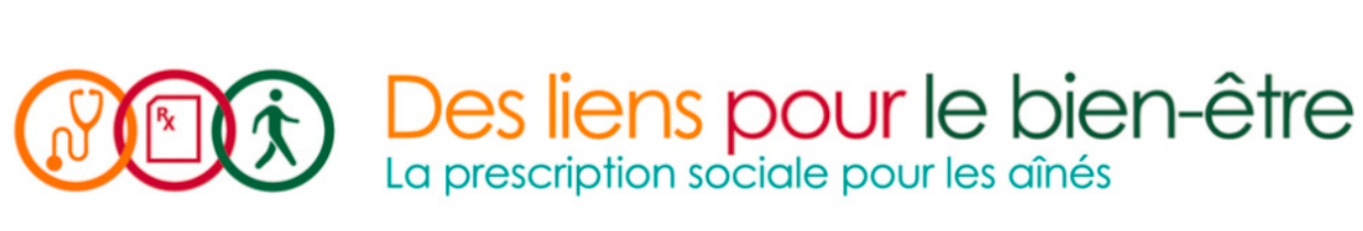 A logo that says des liens pour le bien etre