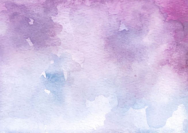 Purple and pink watercolor abstract background