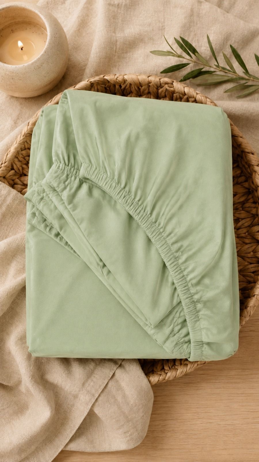 Sabana Ajustable Lisa Premium - VERDE | Jean Cartier