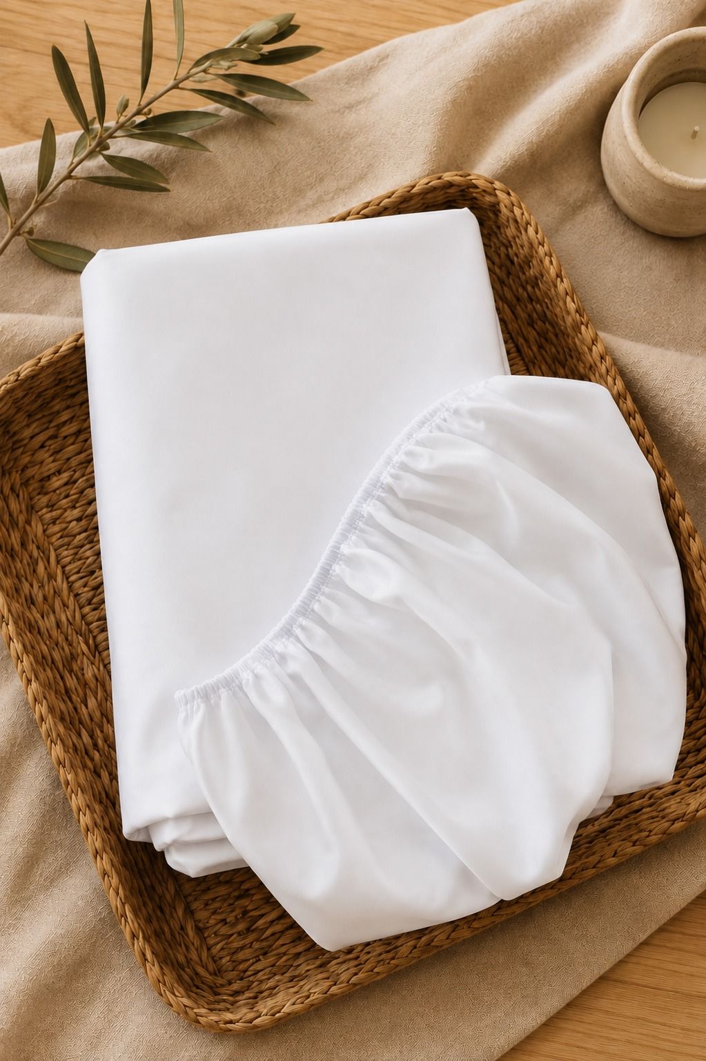 Sabana Ajustable Lisa Premium - BLANCO | Jean Cartier
