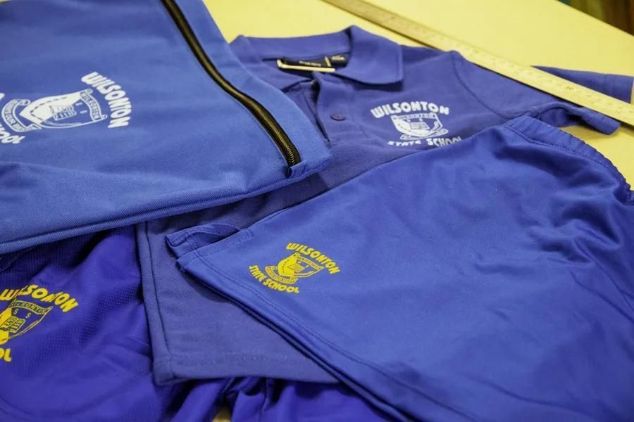 A Blue Shirt With The Word Bristol On It — Sportstar Screenprinting in Dalby, QLD
