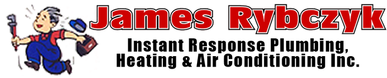 Logo of James Rybczyk Instant Response Plumbing, Heating & Air Conditioning Inc.