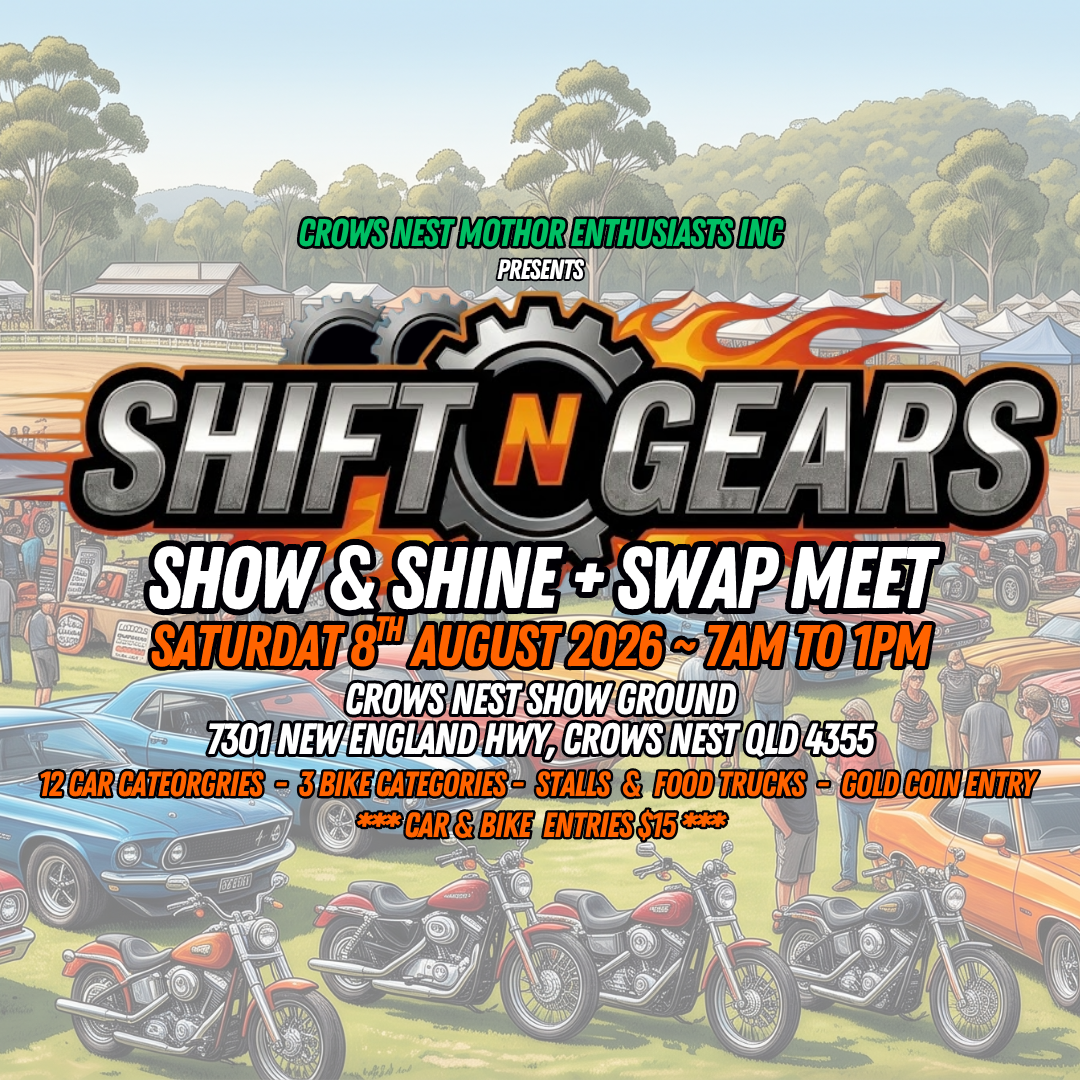 Shift N Gears - Show & Shine + Swap Meet
