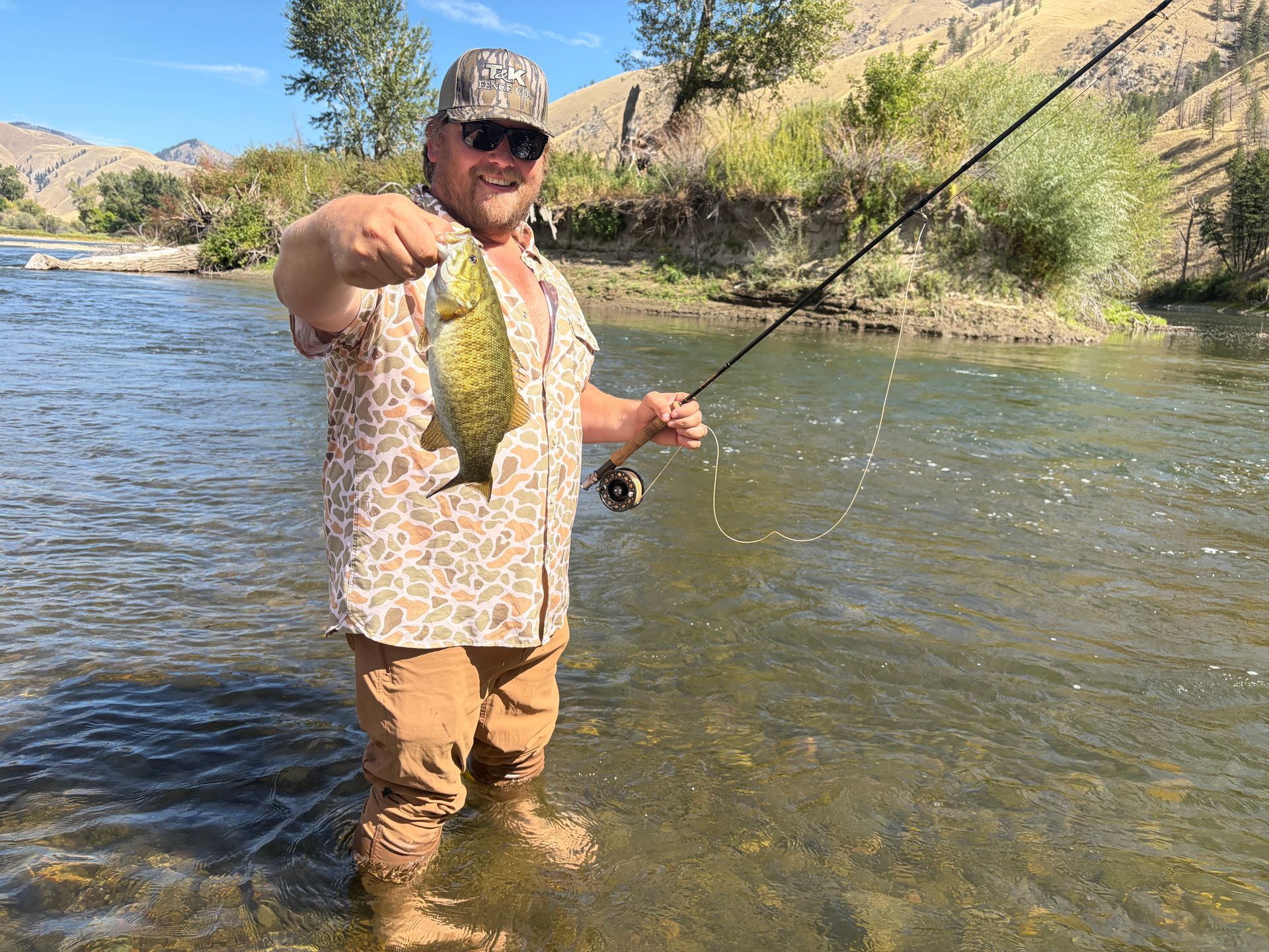 Salmon River Smallmouth Bass Fly Fishing