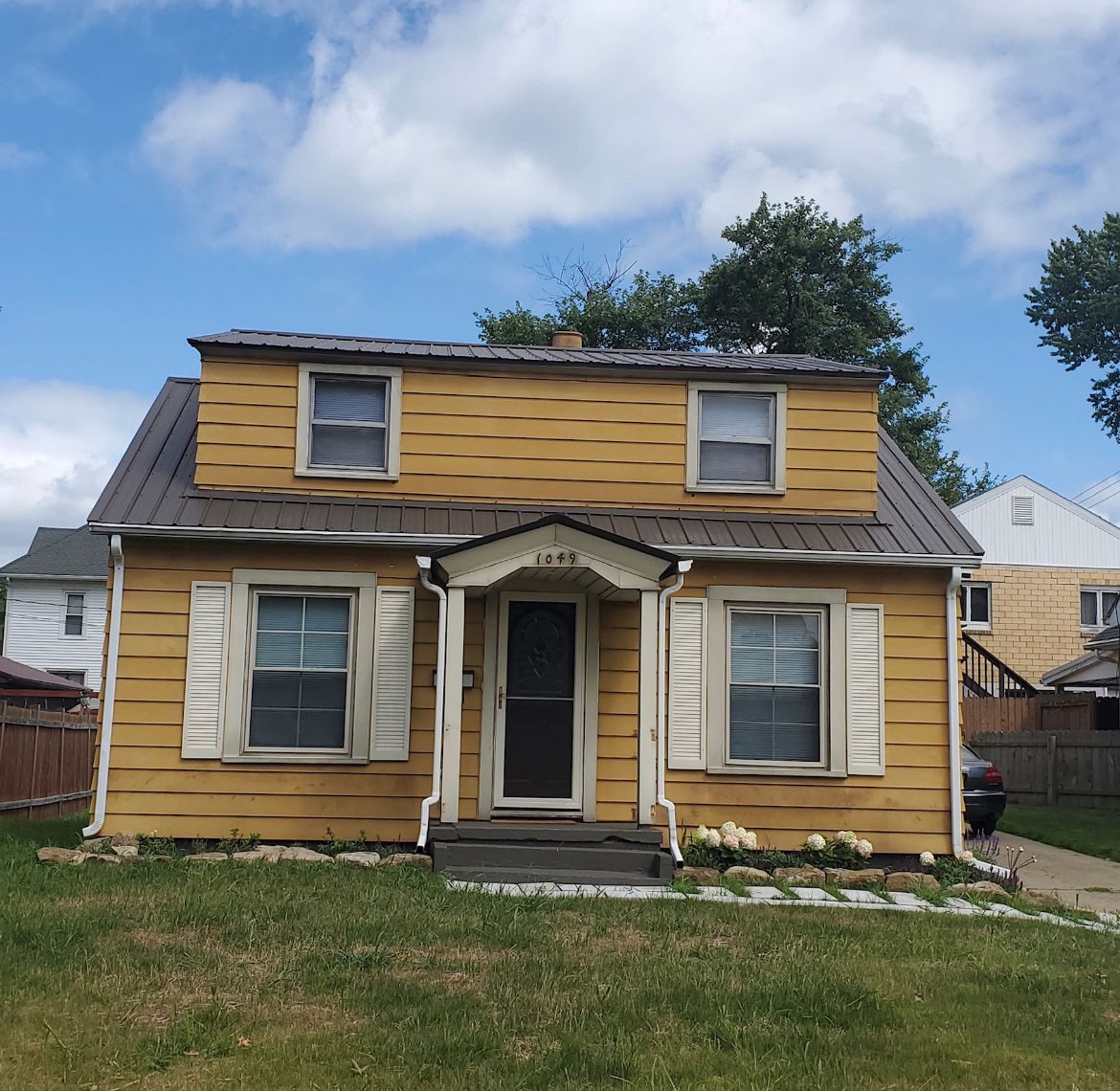 New Siding on house